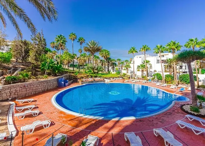 公寓 Playa De Americas El Dorado Con Vistas Directas Piscina