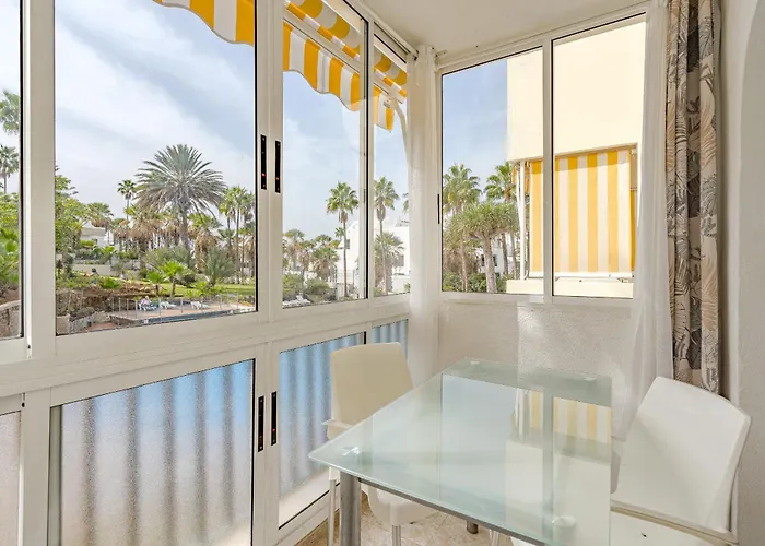 Playa De Américas El Dorado Con Vistas Directas Piscina Appartamento Playa de las Americas (Tenerife)