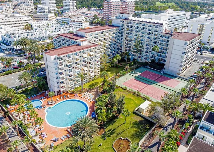 Playa De Américas El Dorado Con Vistas Directas Piscina Appartamento *