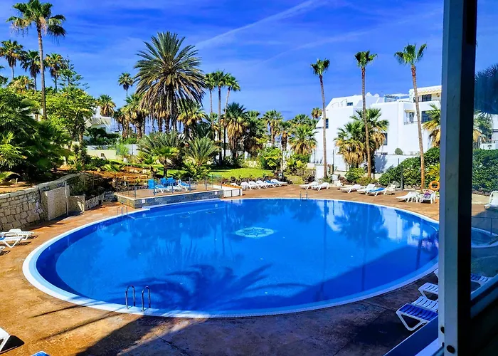 Playa De Americas El Dorado Con Vistas Directas Piscina פלאייה דה לאס אמריקס